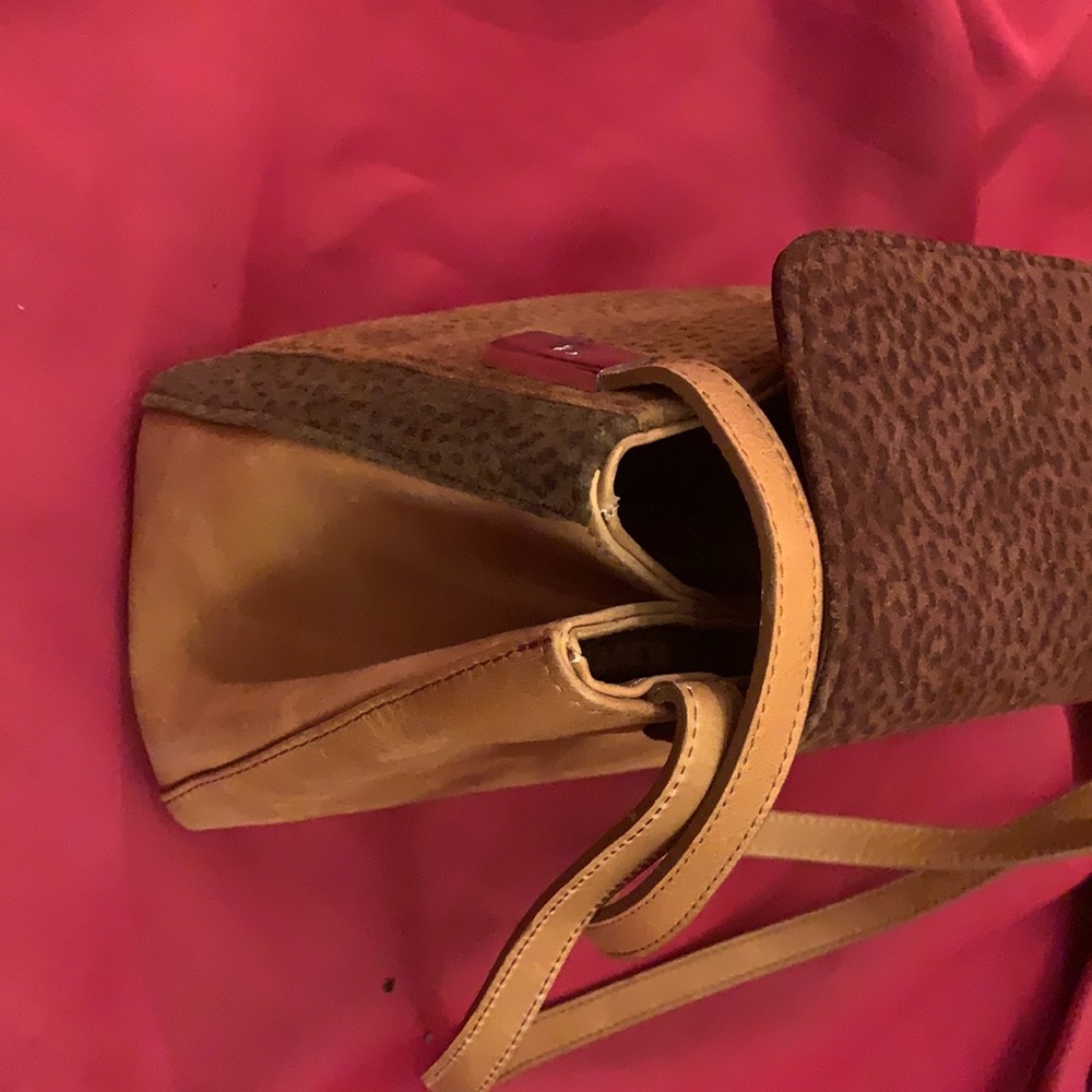 CHIARINI multi-color suede bag.